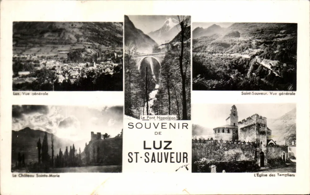 Luz-St-Sauveur — Lembrança de Luz-St-Sauveur — Jové, Pau (B.P.) - Frente