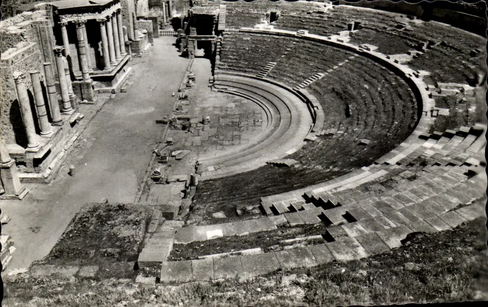 Römisches Theater — Allgemeiner Blick — MERIDA - Vorderseite
