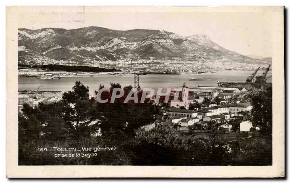 Toulon — allgemeiner Blick von der Seyne — Éd. Bouvet-Sourdernoud, Nr. 164 - Vorderseite