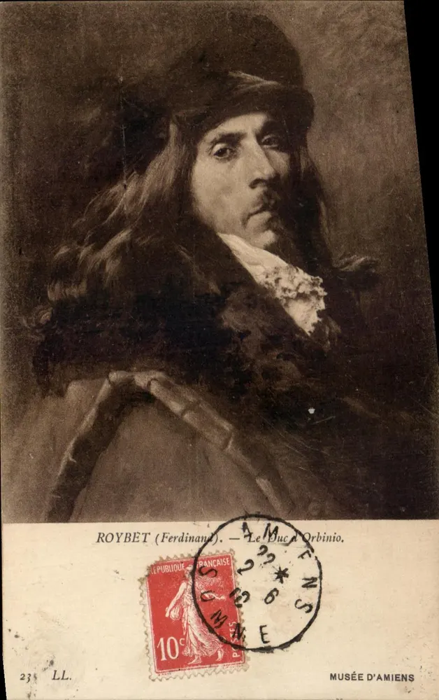 Retrato do Duque d'Orbinio — Roybet (Ferdinand) — Museu de Amiens - Frente