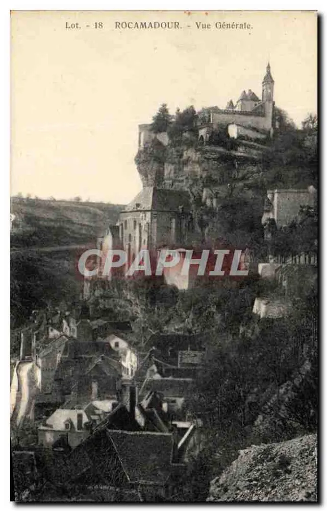 Rocamadour — Vista Geral — Lot - 18 - Frente