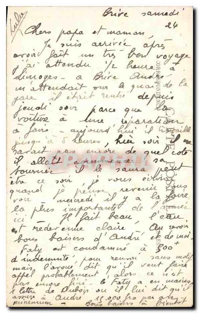 Rocamadour — Vista Geral — Lot - 18 - Verso