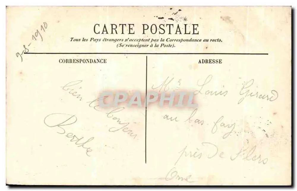 Lourdes — São Miguel — Edição F.V. - Verso