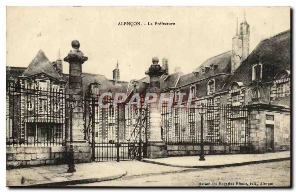 Alençon - A Prefeitura — Casa dos Lojas Unidas, edição Alençon - Frente