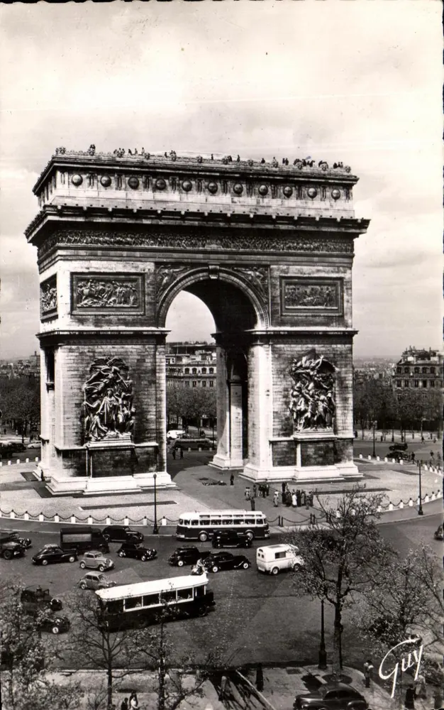 Arc de Triomphe — Paris — Kunstausgabe 'Guy' - Vorderseite