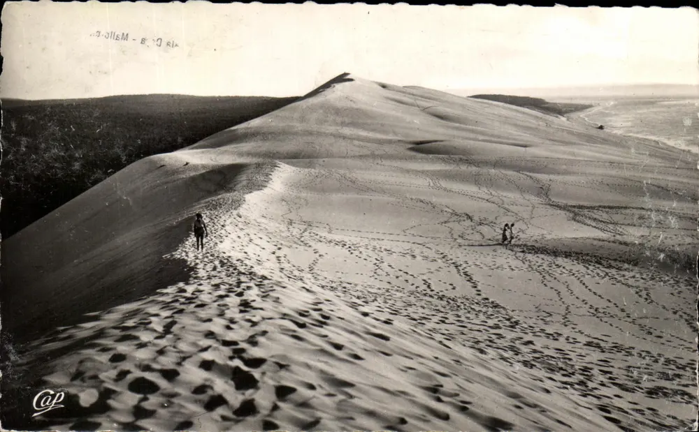 Die Dünen von Pilat - Bassin d'Arcachon — Réal-Photo, n°56 - Vorderseite