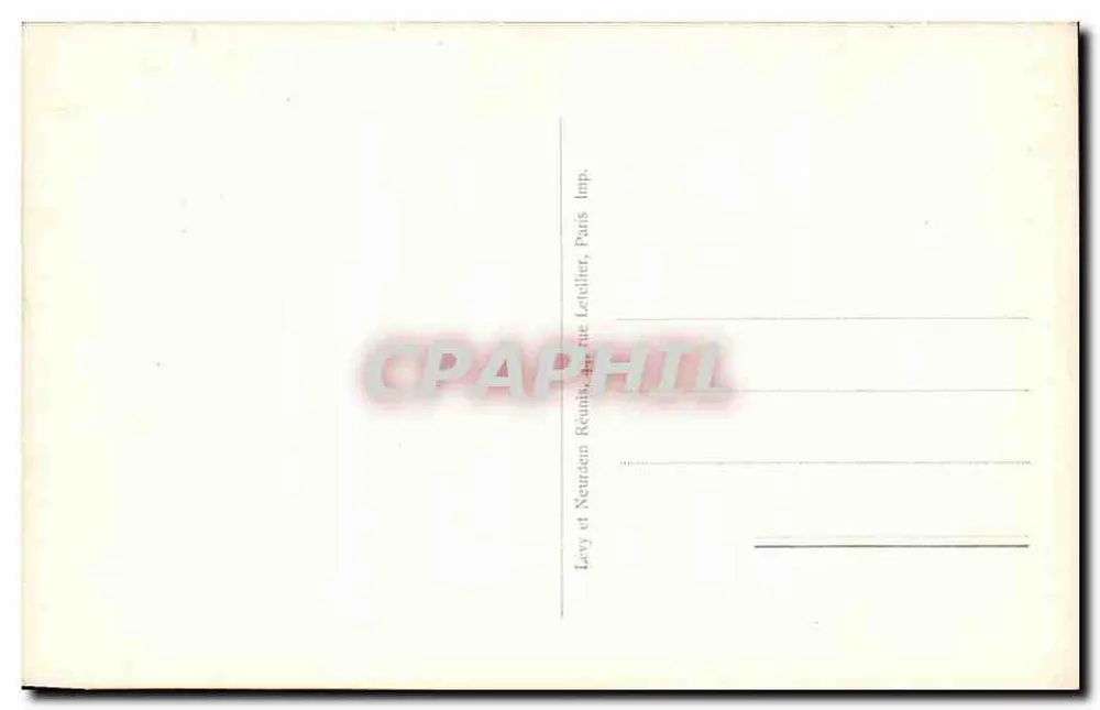 Chamonix-Mont-Blanc — Paesaggio invernale — LL, n° 534 - Verso