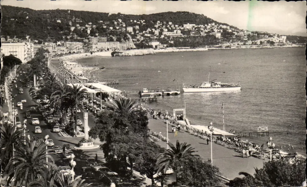 Nice — Promenade dos Ingleses — Editor L. Gillietan, n°33 - Frente
