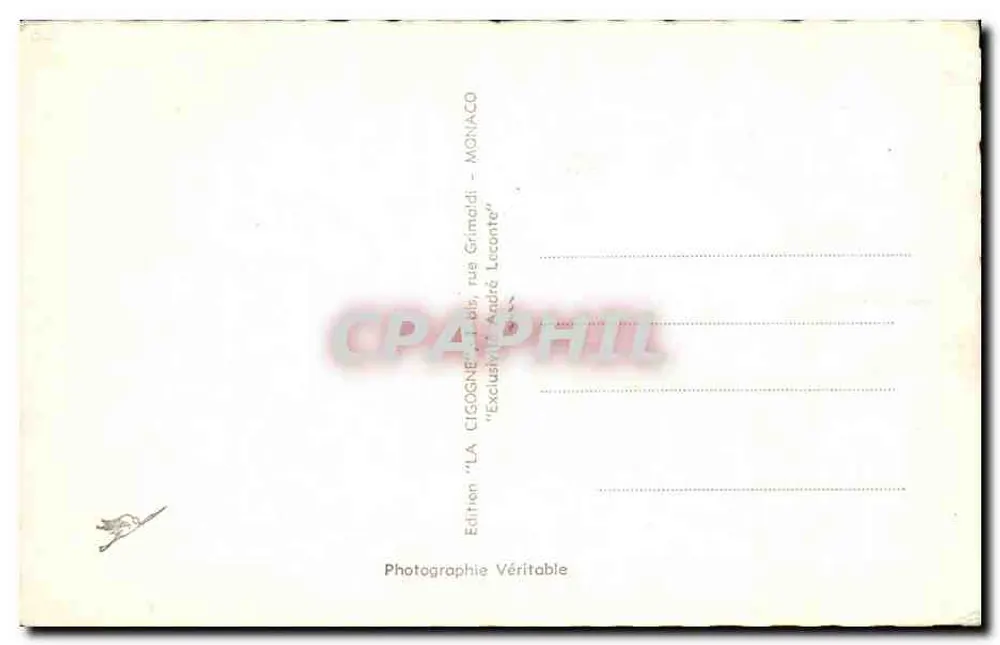 Saint-Jean-Cap-Ferrat — A Ponta de Saint-Hospice — Edição LA CIGOGNE - Verso