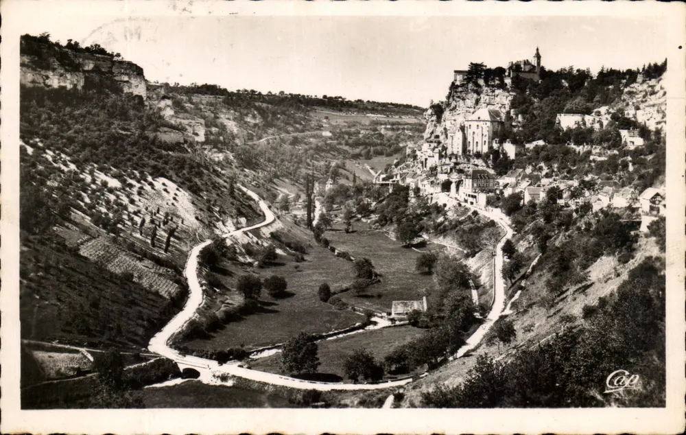 Rocamadour — Allgemeiner Blick — Cie Réal-Photo, 44 r. Laëllier, Paris 15e - Vorderseite