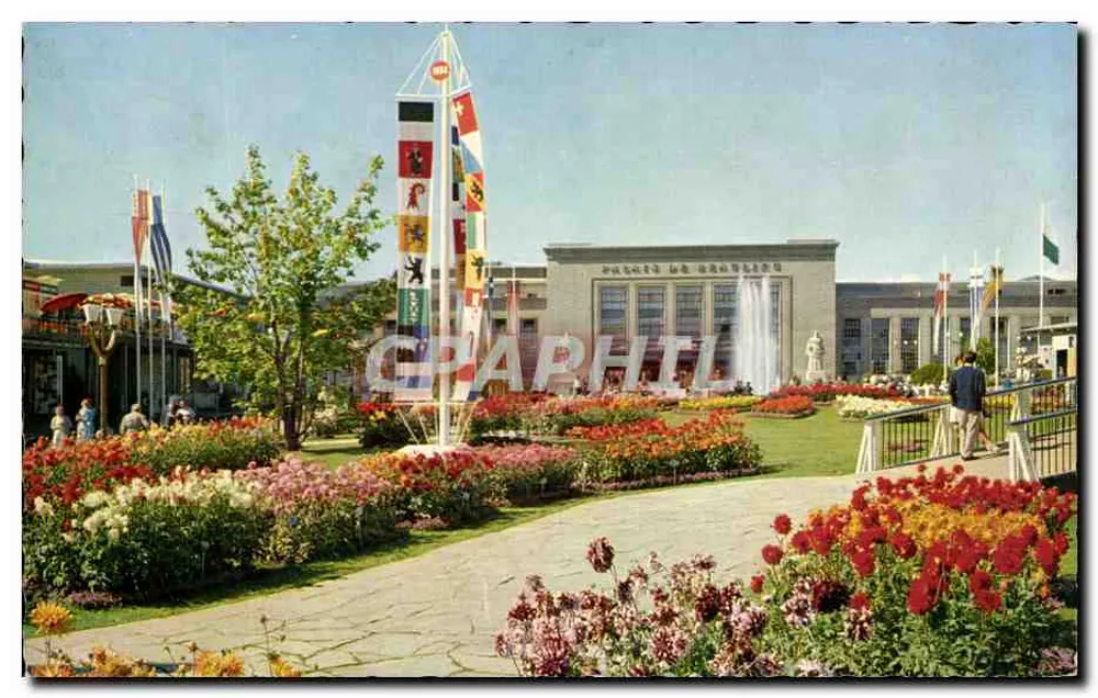 Feira Nacional de Lausanne — 1963 — ERSACOLOR — Foto J. Schäfer - Frente
