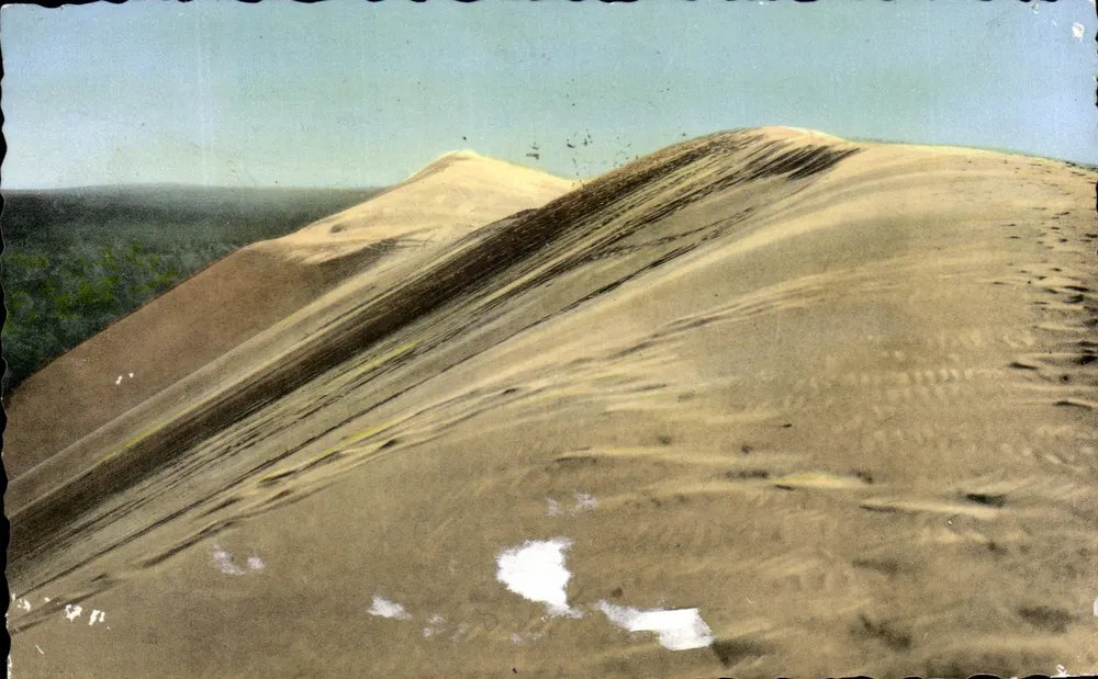Dune du Pilat — vue panoramique — éditeur imprimeur non visible - Recto