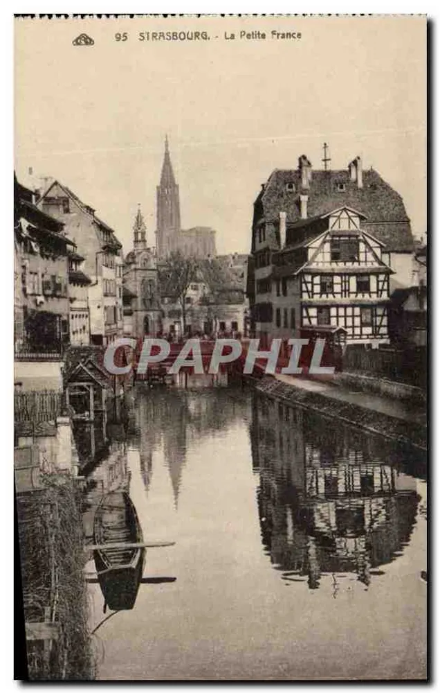 Straßburg - Ansicht von La Petite France — Verlag Dr. Alain des Arts - Straßburg, Nr. 95 - Vorderseite