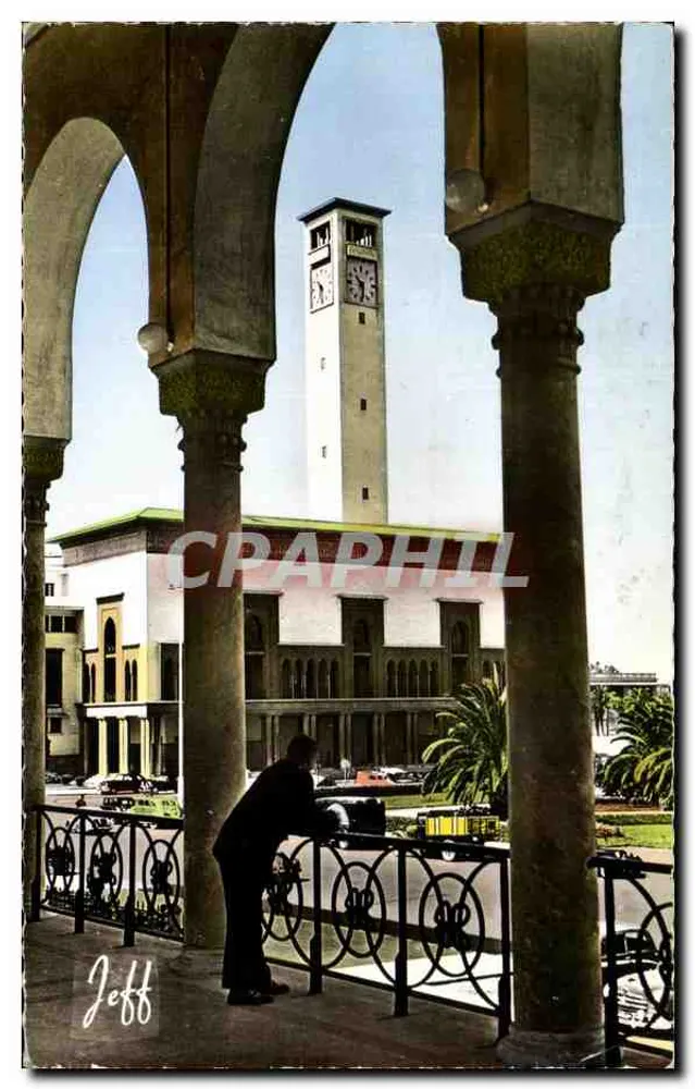 Casablanca — Wieża zegarowa — Wydawnictwo Jeff - Awers