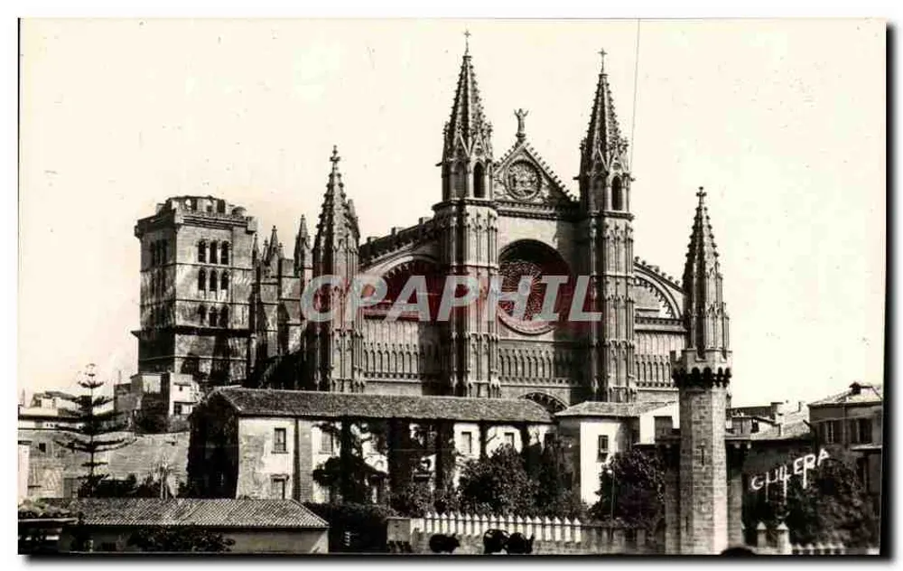 Palma de Mallorca — Fassade der Kathedrale — Guilera - Vorderseite