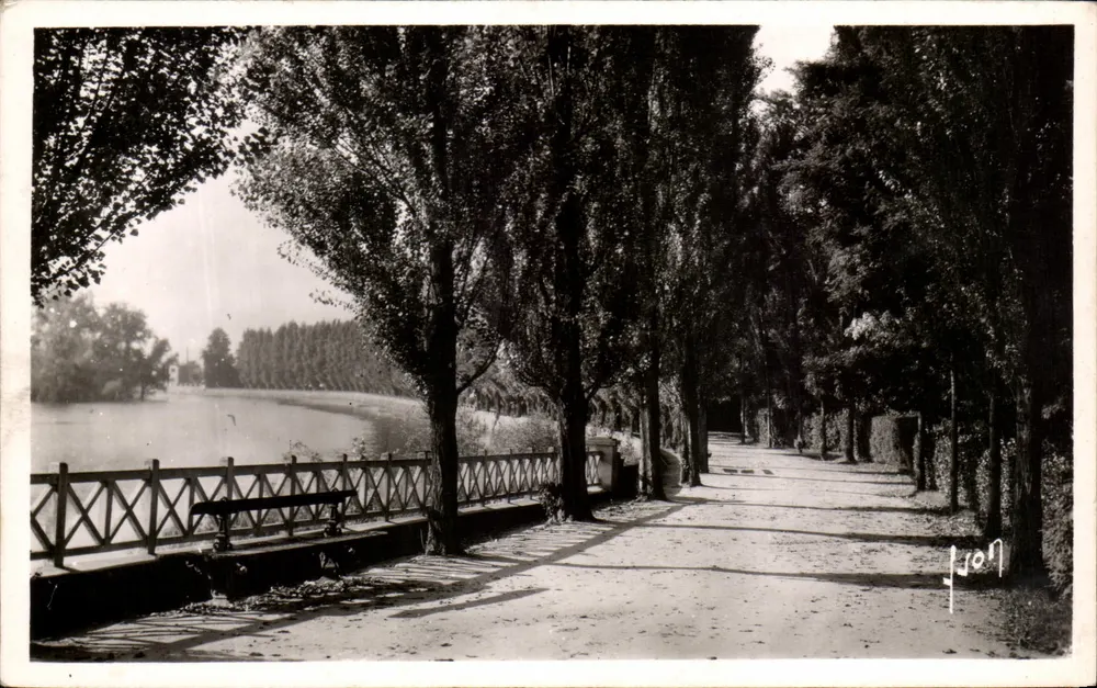 Promenade dos Trinitários — Meaux (S.-et-M.) — Les Editions d'Art, Paris - Frente