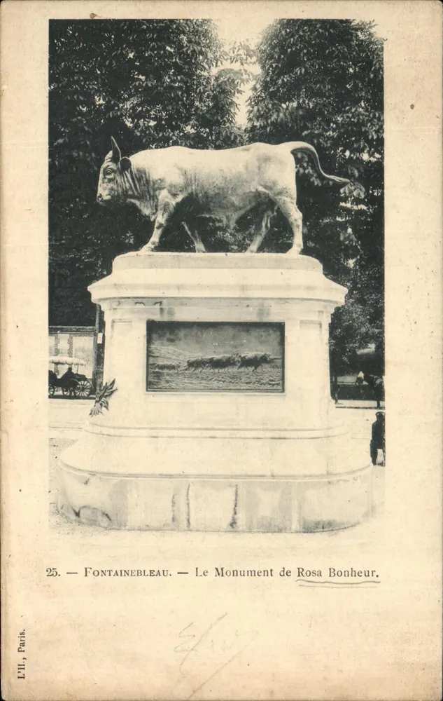 Fontainebleau — Denkmal für Rosa Bonheur — L'II, Paris, n°25 - Vorderseite