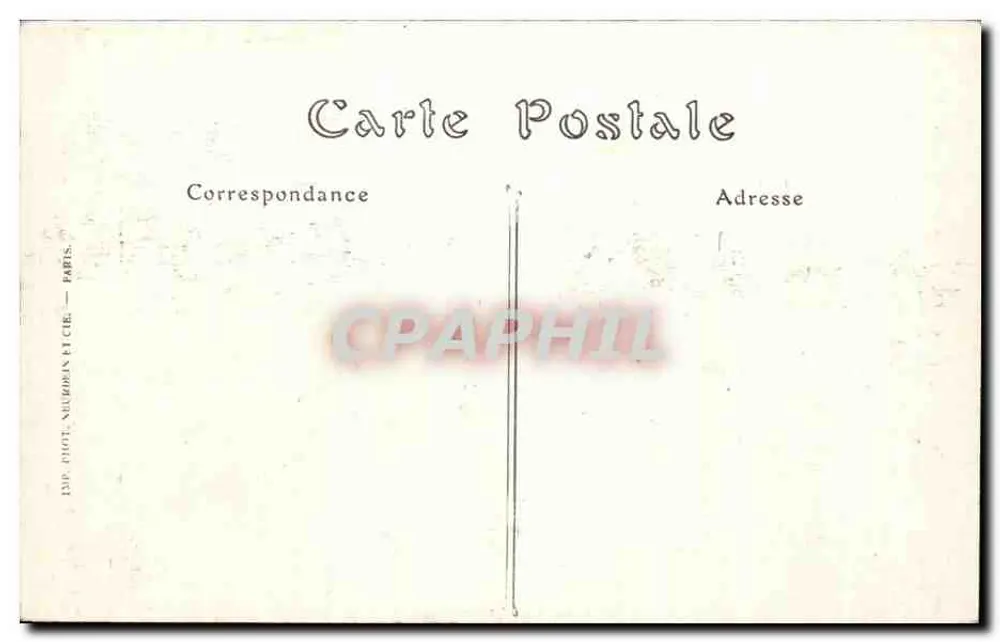 Reims — O Square Colbert — ND. Fot. - Verso