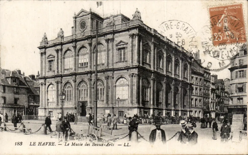 Le Havre — O Museu de Belas Artes — LL. n°183 - Frente