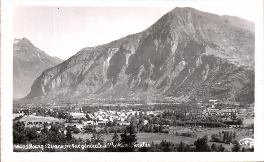 Disano — Vista geral e S. Villard Reculas — AEP - Frente