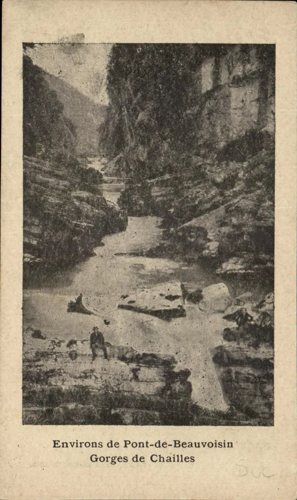 Challies Gorges — Umgebung von Pont-de-Beauvoisin — Duc - Vorderseite