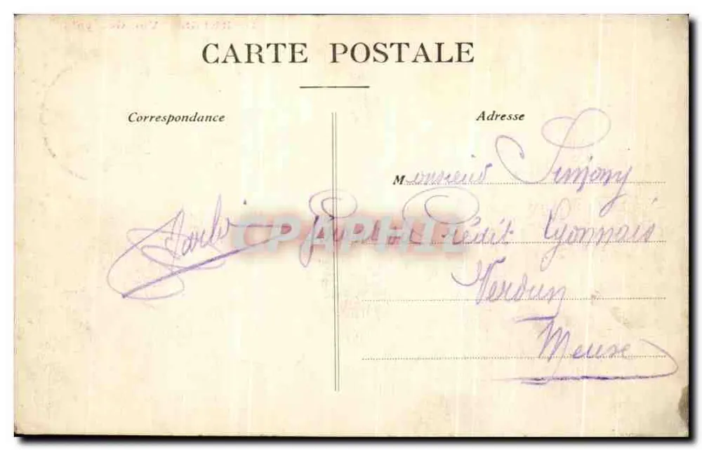 Reims — Vista Geral — Ilustrado por V. Valade, n°11 - Verso