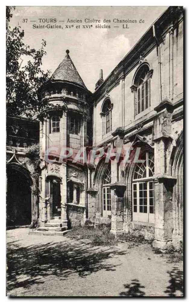 Tours — Alter Cloister der Kanoniker von Saint-Gatien — 15. und 16. Jahrhundert — LL - Vorderseite