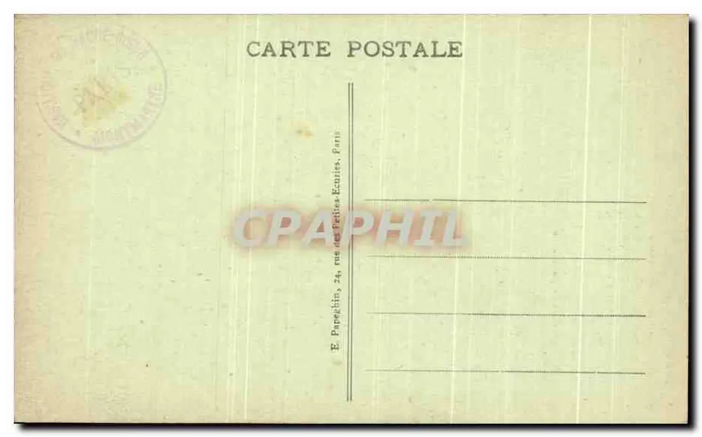 Paris - Seilbahn und Basilika des Heiligen Herzens von Montmartre - A.P. - n°312 - Rückseite