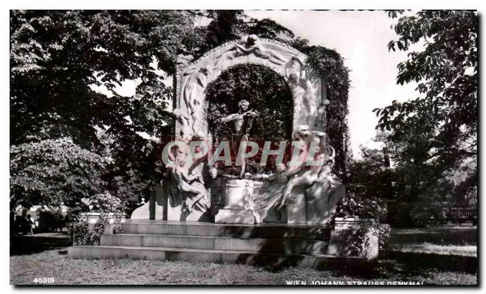 Wien - Johann Strauss Denkmal — n° 45318 - Vorderseite
