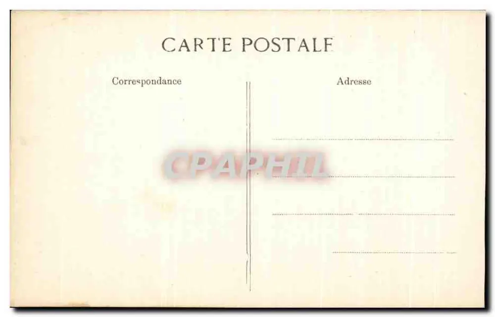 Wald von FONTAINEBLEAU — La Mare de Franchard — Grand Bâne Parisien, 66 Grande Rue, Fontainebleau - Rückseite