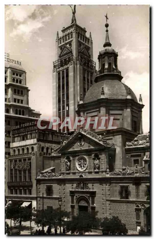 Madrid — Igreja de San José e torre da Gran Terraza — editor Dominiquez, n°29 - Frente