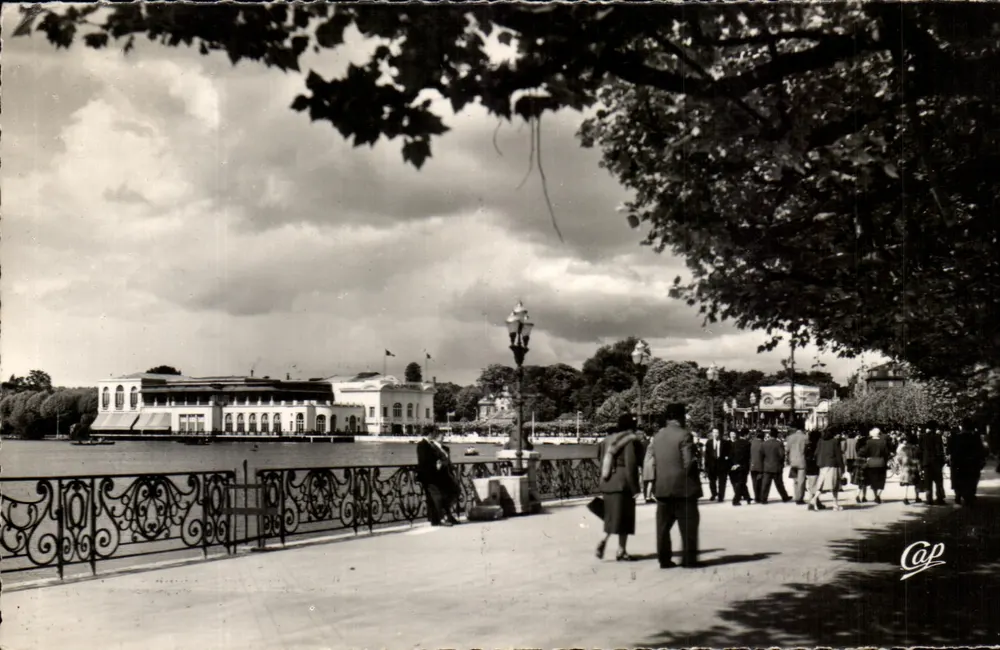 Enghien-les-Bains — Die Mole und das Casino — Cie des Arts Photomécaniques - Vorderseite