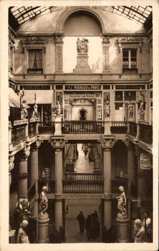 Nantes - Passage Pommeraye - Galerie der Statuen — Visa Paris, n°14 - Vorderseite