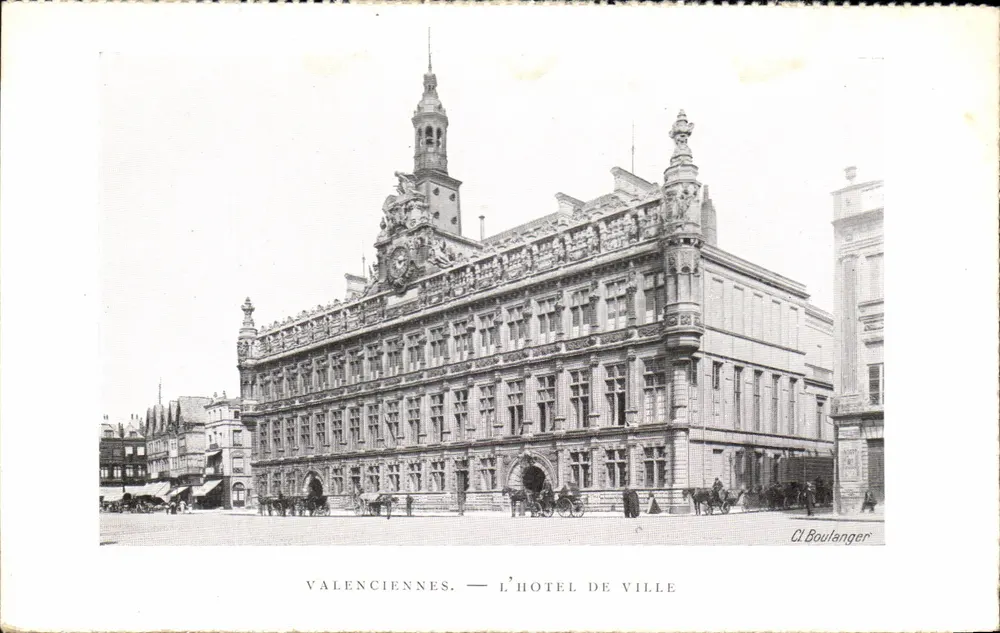 Valenciennes — Das Rathaus — Cl Boulanger - Vorderseite