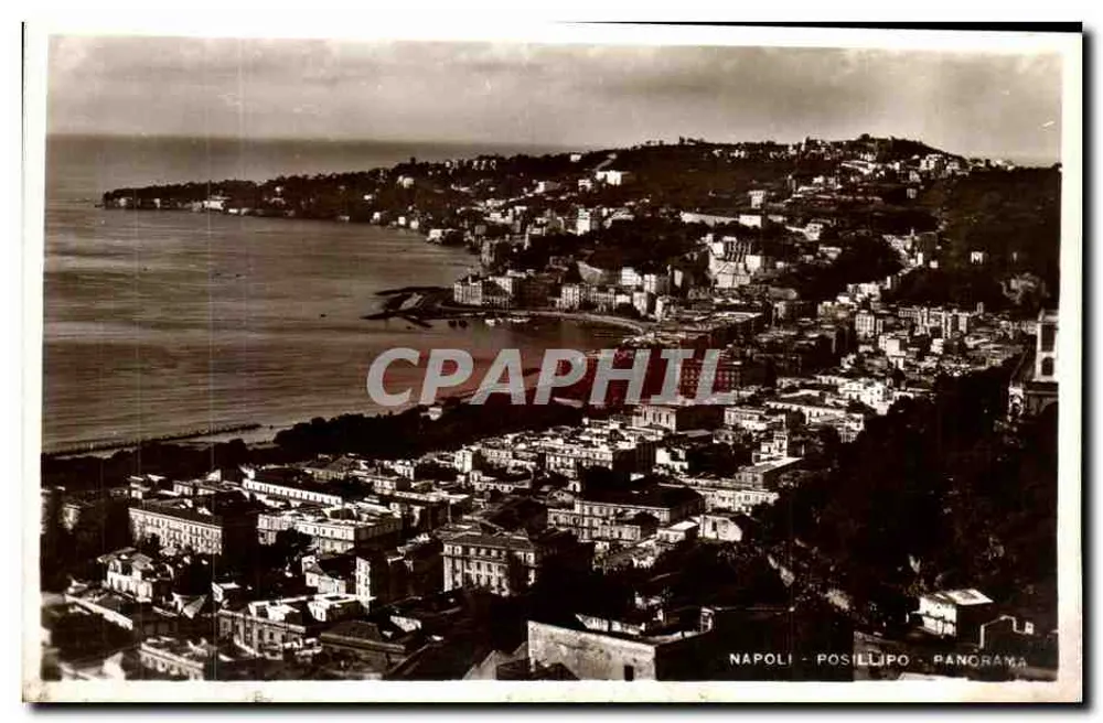 Nápoli - Posillipo - Panorama — editor Vincenzo Carcavallo, n° 344 - Frente
