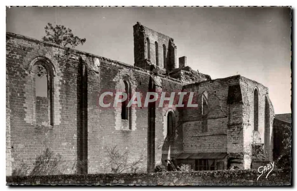 Doué-la-Fontaine — Ruinen der Collegiate Kirche Saint-Denis — Éditions Gaby - Vorderseite