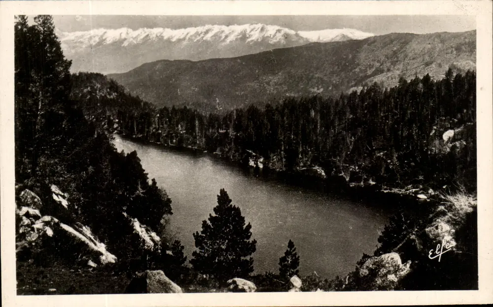 Font-Romeu — Lago Longo — Edições Lauche-Toulouse - Frente