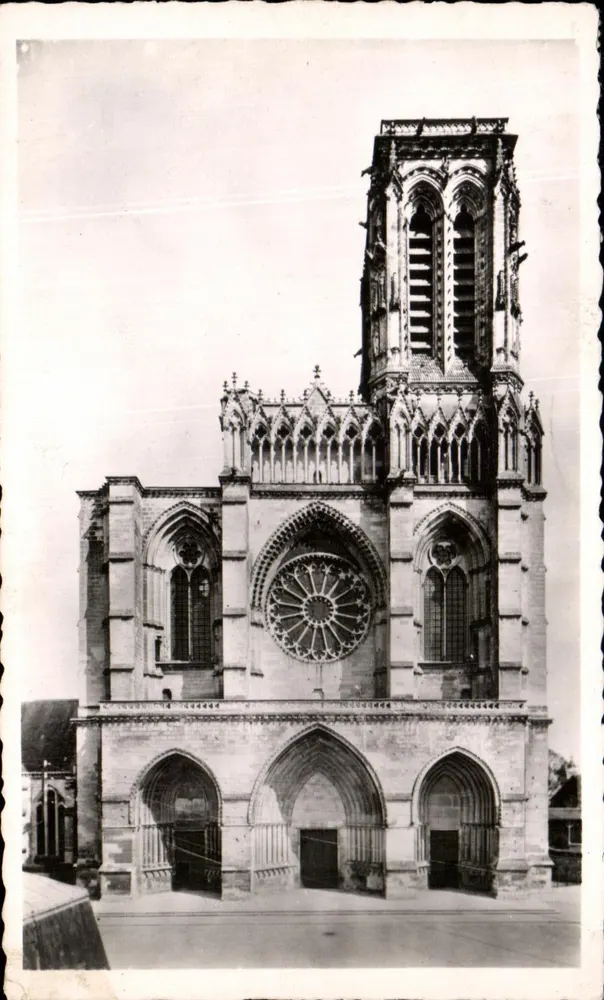 Soissons — Catedral — G. Réant, Ed. 140 - Frente