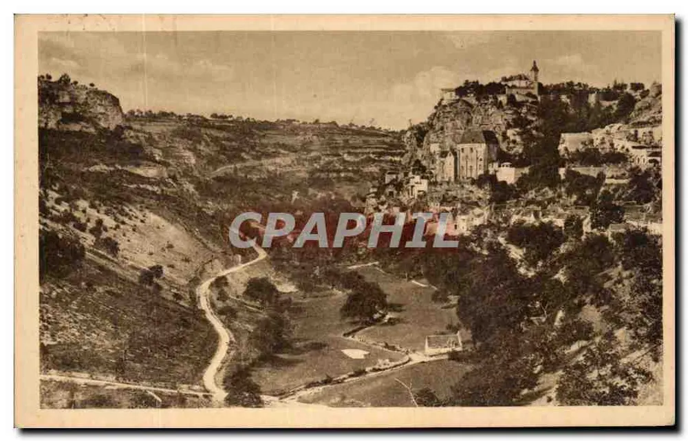 Rocamadour — panoramische weergave — Le Lot illustré, n°750 - Voorkant