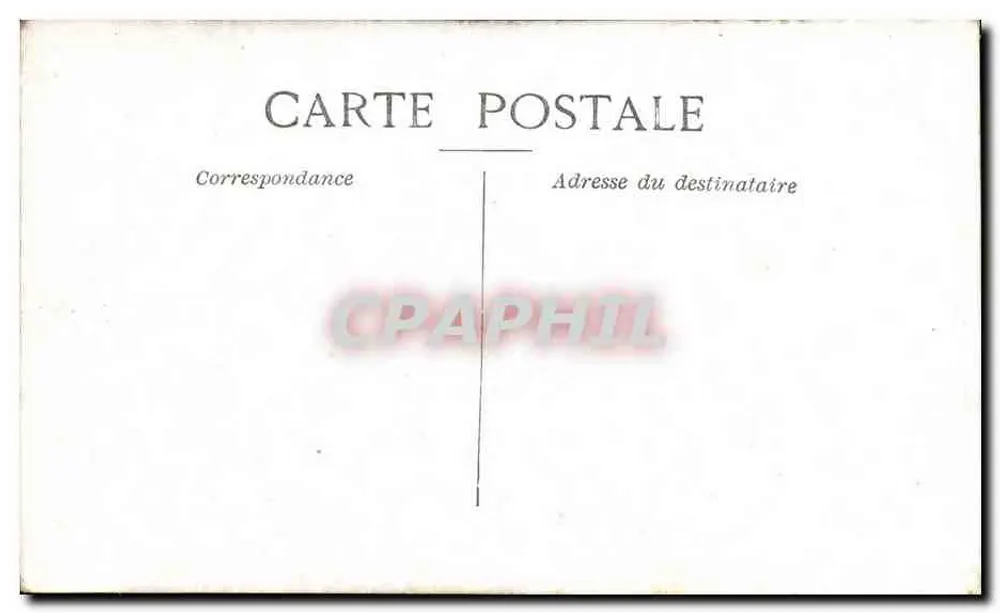 Paris überschwemmt — Le Port de l'Alma — Ch. G. Strecker, Paris - Rückseite