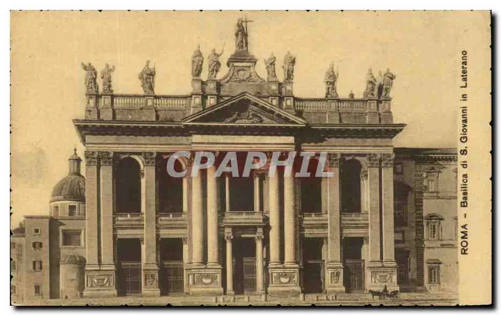 Basilika Saint-Jean-de-Laterano — Rom — unbekannter Verlag, Seriennummer 26 - Vorderseite
