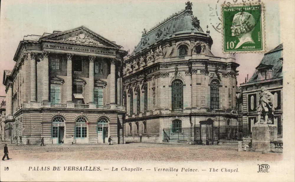 Palácio de Versalhes — A Capela — editor JND Phot. - Frente