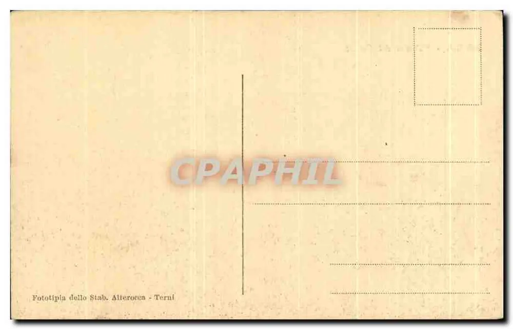 Roma - Palácio dos Cesares — vista da cidade com a basílica de São Pedro no fundo — editor não visível - Verso