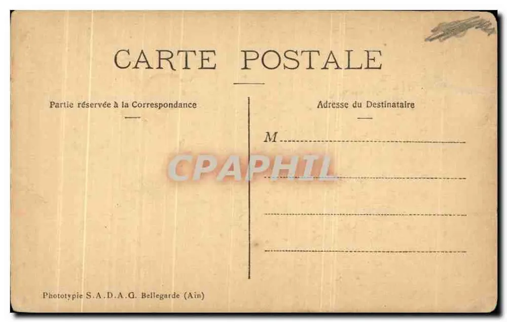 Notre Dame de Lumière — Portal der Kirche — Cte V. de Gaudemaris, phot. n°3 - Rückseite