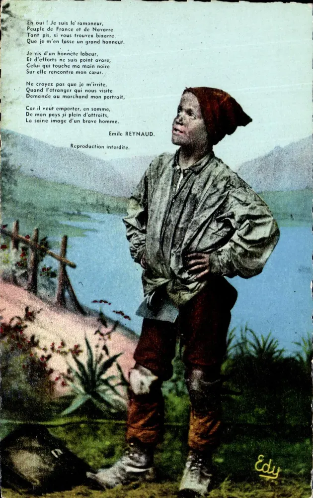 Um pequeno ramoneiro — Savoie — Edições Edy - Frente