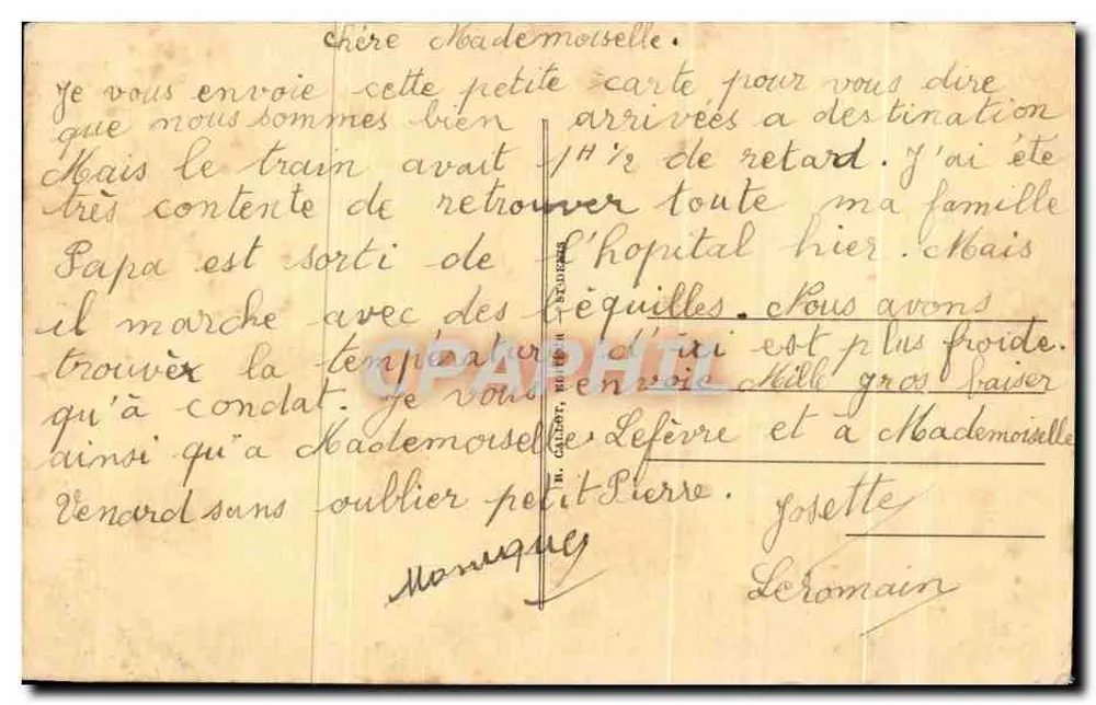 Basilique de St-Denys — Tombeau de Dagobert (XIIIe siècle) — éditeur ND.42 - Verso