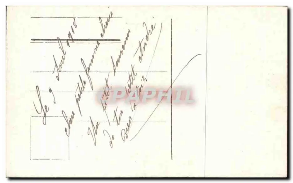 Veneza. Palácio Ducal. — Carta postal antiga - Verso