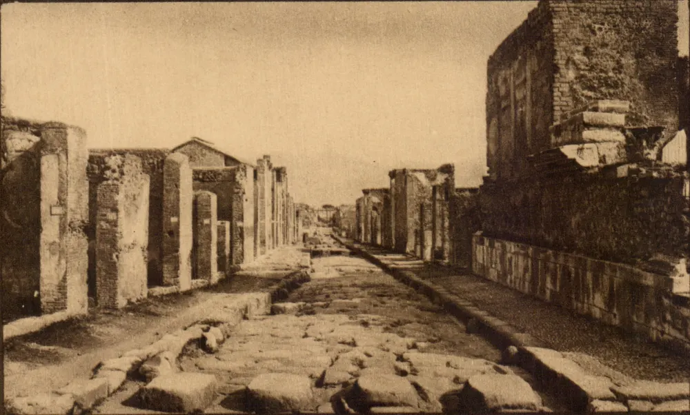 Pompeji — Voe de la Fortune — Edition Grand Hôtel Suisse, n° 4478-14 - Vorderseite