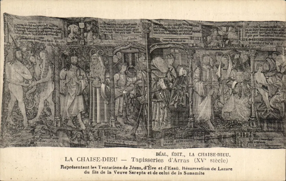 La Chaise-Dieu — Tapisserien von Arras (15. Jahrhundert) — Béal, Verlag - Vorderseite