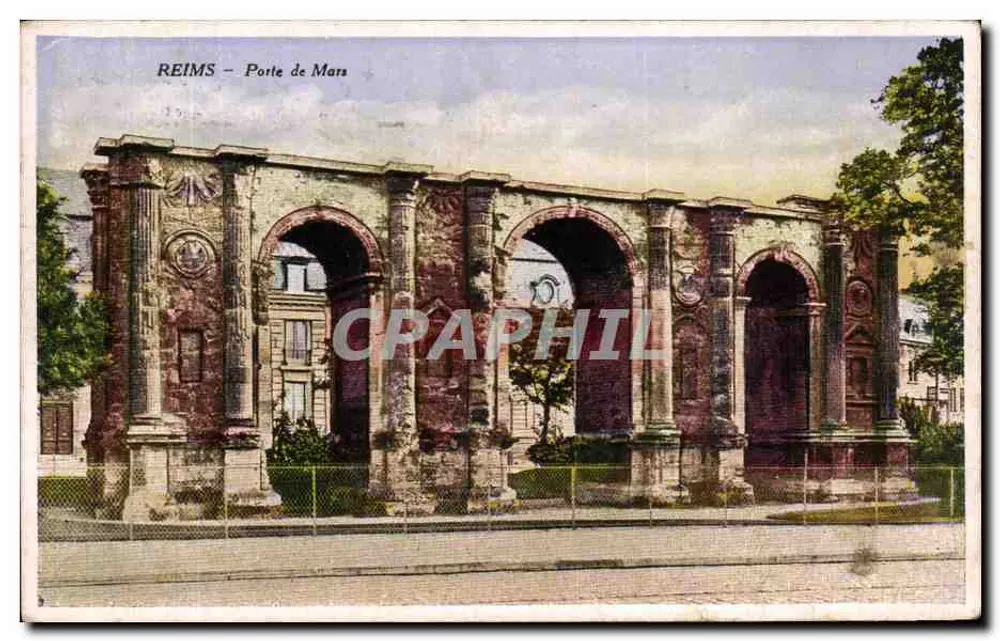 Reims — Porta de Marte - Frente
